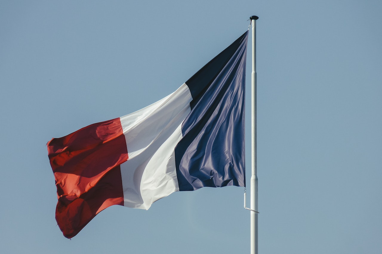 Drapeau français économie